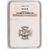 Image 1 : 1944-D MERCURY DIME, NGC MS-66 FB