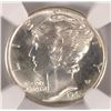Image 2 : 1943-D MERCURY DIME, NGC MS-66 FB