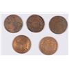 Image 1 : (5) TWO CENT PCS LOW GRADE