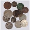 Image 1 : (13) LOW GRADE OBSOLETE TYPE COINS