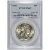 Image 1 : 1942 WALKING LIBERTY HALF DOLLAR, PCGS MS-65