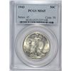 Image 1 : 1943 WALKING LIBERTY HALF DOLLAR, PCGS MS-65