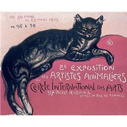 Theophile Alexandre Steinlen : Cat (2e Exposition)
