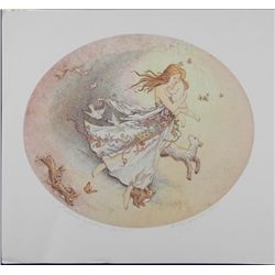 Joy Wallace Signed Art Print Embracing the Miracle