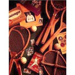 Michael Harrison Tennis Sport Art Print