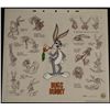 Bugs Bunny Cartoon Animation Cel Art & Background