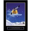 Courage Snowboarder Photo Print
