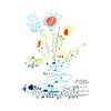 Pablo Picasso Summer Bouquet Circa 1970 Art Print
