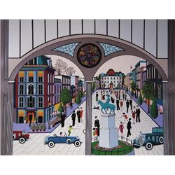 Nicky Watanabe JACKSON SQUARE Signed Naif Art Print