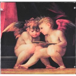 Angeli Florentino Angel Babies Print On Canvas Art