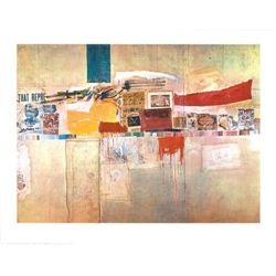 Robert Rauschenberg Art Print Rebus, 1955