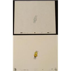 Bee Buzz Original Cel Animation Drawing Cheerios Full