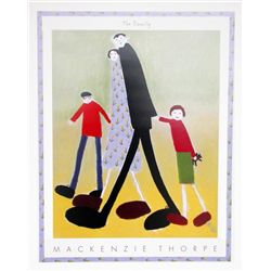 Mackenzie Thorpe 'FAMILY' Lithograph