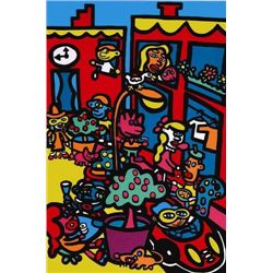 SOHO Colorful Dynamic Signed LE Pop Art Print MARCO