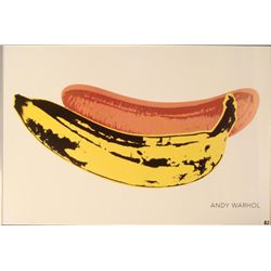 Andy Warhol : Banana, 1966 Art Print