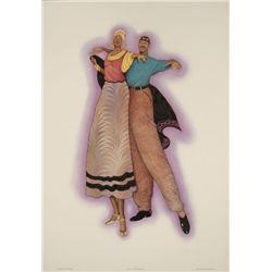 Albert Fennell : Duet Dance Art Print