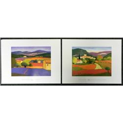 2 Elisabeth Estivalet Art Prints Le Reve, Chemin Des