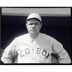 Babe Ruth Portrait Photo Baseball Sox Great Bambino