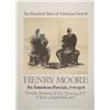 Henry Moore Mourlot Art Exhibit Poster American 1977