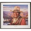Image 1 : Alfredo Rodriguez JOHN WAYNE Print THE DUKE Signed