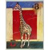 Image 1 : Elizabeth Matrozos Giraffe Art Print Jungle Patterns II