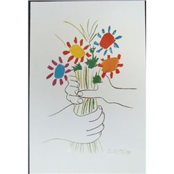 Picasso Petite Fleurs Flowers Large Art Print