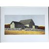 Image 1 : Gerry Dvorak Signed Art Print Barn Landscape