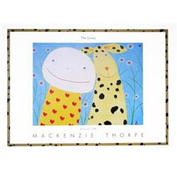 Mackenzie Thorpe 'THE LOVERS' Lithograph