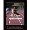 Image 1 : Goals - Runner Jumping Hurdles Photo Print