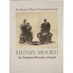 Henry Moore : An American Portrait Exhibition Art Print