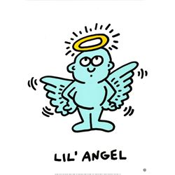 Keith Haring Lil' Angel Art Print