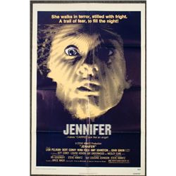 Jennifer Original 1 Sheet Horror Movie Poster 1978