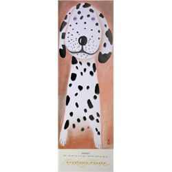 Mackenzie Thorpe 'HERBERT' Lithograph