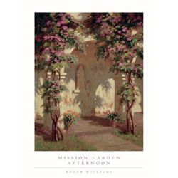 Roger Williams Art Print Mission Garden Afternoon