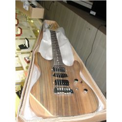 NEW ARIA STG- SERIES WOOD GRAIN BODY ELECTRIC GUITAR