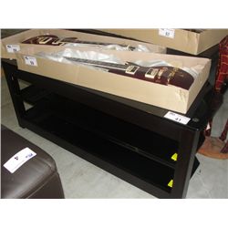 3TIER GLASS SHELF TV ENTERTAINMENT STAND