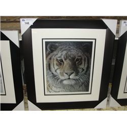 FRAMED ROBERT BATEMAN PRINT "TIGER"