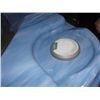 Image 3 : CAL SPAS AQUA SERIS HOT TUB WITH PACIFIC BLUE INTERIOR AND 7.5' SMOKE CABINET.  FEATURES INC: