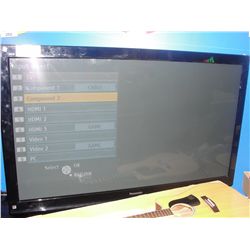 PANASONIC VERA 52  PLASMA TV WITH REMOTE - LINE APPEARS ON SCREEN