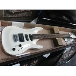 ARIA MAC SERIES PEARL WHITE BODY ELECTRIC GUITAR