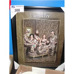 FRAMED DUCK DYNASTY PRINT