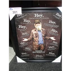 FRAMED DUCK DYNASTY PRINT