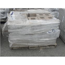 ONE PALLET OF LANDSCAPING CONCRETE BLOCKS