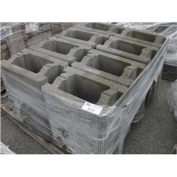 ONE PALLET OF LANDSCAPING CONCRETE BLOCKS