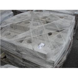 ONE PALLET OF LANDSCAPING CONCRETE BLOCKS