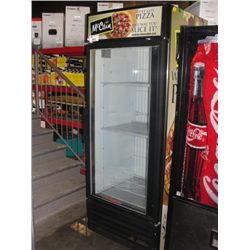 MCCAIN GLASS FRONT PIZZA FREEZER BY TRUE MANUFACTURING COMPANY  - NOT IN WORKING ORDER