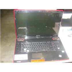 TOSHIBA LAPTOP COMPUTER - NO POWER CORD