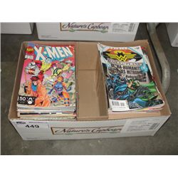 ONE BOX OF COLLECTORS COMICS