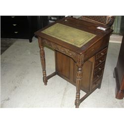 EARLY 1900'S OAK DAVENPORT WRITING DESK