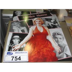 NOSTALGIC TIN ADVERTISEMENT SIGN - MARILYN MONROE